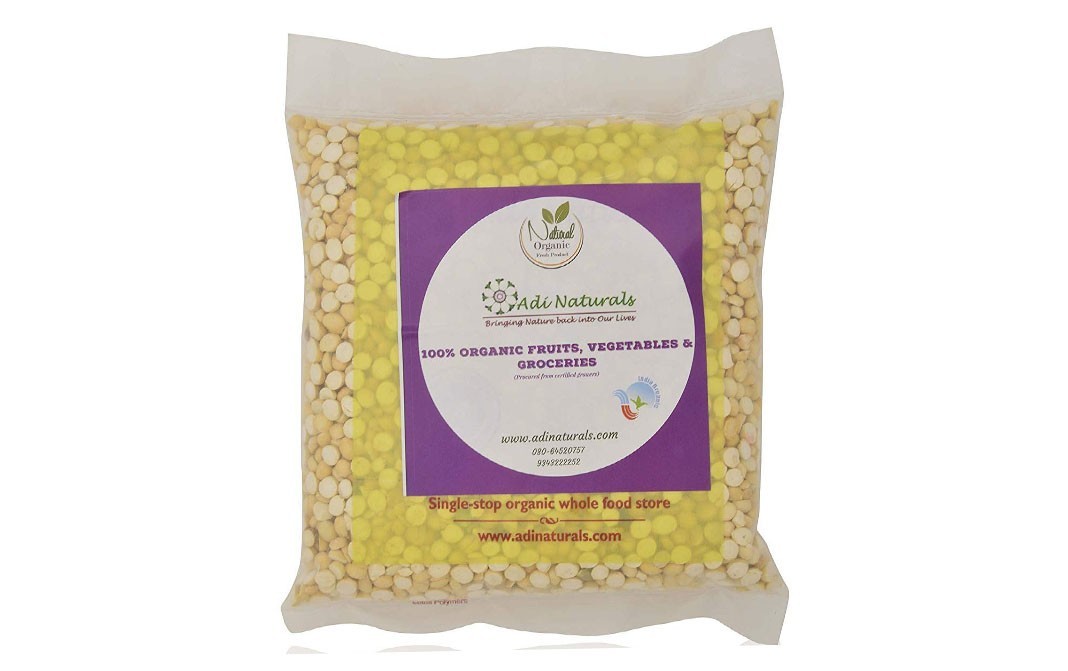 Adi Naturals Bengal Gram - Chana Dal    Pack  500 grams